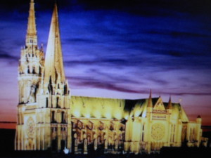 Cathedrale de Chartres en lumière